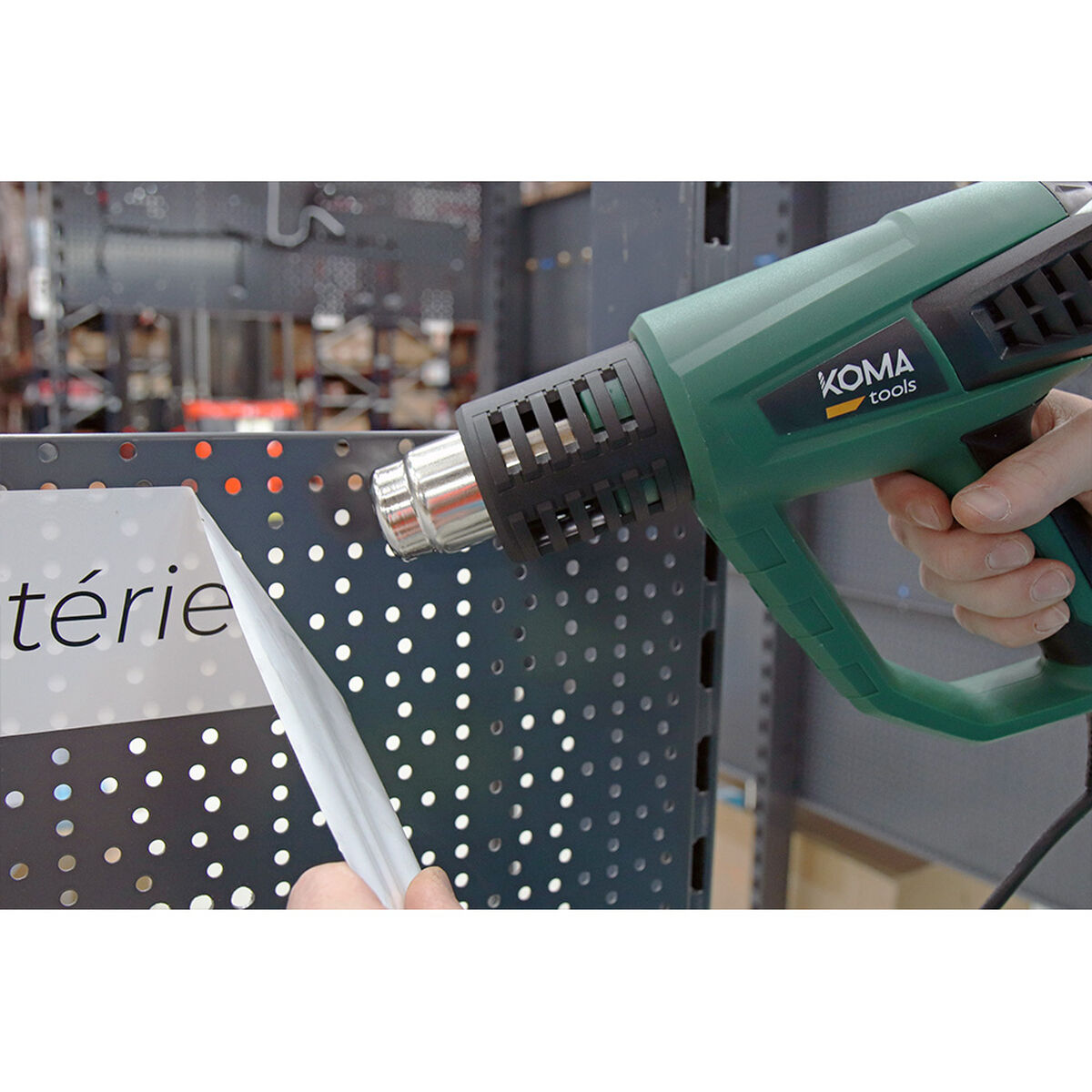 Pistola de aire caliente Koma Tools 2000 W